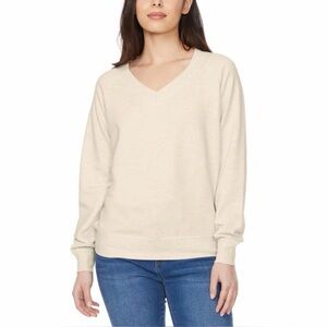 Buffalo Ladies Fleece V-Neck Pullover, M